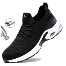 Leichtes Design Herren Sicherheitsschuhe Stahlkappe Arbeitsschuhe Herren Schutzschuhe Anti-Smash Anti-Punktion Unzerstörbar