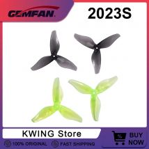 12 Paar (12CW + 12CCW) Gemfan 2023S Hurricane 51 mm 3-Blatt-Propeller 3 Löcher für FPV Racing 2 Zoll 1105-1108 Motor Zahnstocher Drohne
