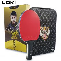 Rakieta do tenisa stołowego LOKI 9 Star Professional 5 + 2 Carbon Ping Pong Paddle 6/7/8/9 Star