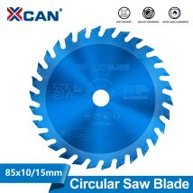 XCAN 1pc 85mm Circular Saw Blade 24T 30T 36T TCT Carbide Saw Blade Wood Cutting Disc Nano Blue Coated Cutting Tools