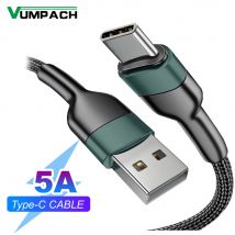 Vumpach cavo USB tipo C cavo dati di ricarica rapida cavo caricabatterie c per iPhone 15 Samsung s21 A51 xiaomi mi 10 cavo redmi huawei