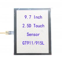 9.7 Inch Touch Screen Sensor Digitizer Glass Tesla Panel 2.5D GT911  6Pin 212*172mm For Radio GPS Navigation
