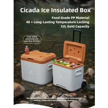 MOUNTAINHIKER 30L/52L Outdoor camping cicada ice cold box fishing household refrigeration preservation portable car storage box