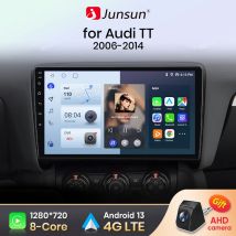 Junsun Android 13 Autoradio Per Audi TT MK2 8J 2006-2014 wireless CarPlay Android Auto auto sistemi intelligenti No 2 din 2din DVD