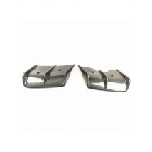 2pcs Rear Bumper Diffuser Side Splitter Cover Car Boot Lower Guard Plate Spoiler For BMW i8 2014-2020 2 Door
