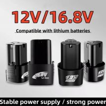 Roza cinnie-12V/16,8V 4Ah wiederaufladbarer Lithium-Akku für Schraubendreher, Bohrmaschinen, Winkelschleifer und andere Elektrowerkzeuge