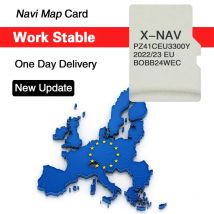 Für Toyota AYGO 2023 Navigation TF Karte X-NAV Sat Nav Neueste Update EU RU UK Karte PZ41C-EU330-0Y Auto Zubehör 8 GB