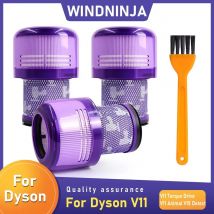HEPA-Filterteile für Dyson V11 Torque Drive V11 Animal V15 Detect SV14 Akku-Staubsauger. Vergleichen Sie mit Teil 970013-02