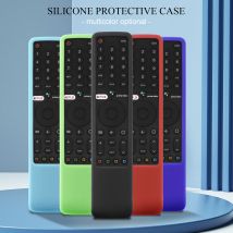 Custodia protettiva in silicone adatta per Xiaomi MI P1 32 "43" 55 "Android Q1 75 "TV telecomando XMRM-19 Guaina per telecomando vocale