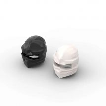 MOC 10PCS Puzzle Partikel 98133 Kopfbedeckungen Ninja-Wrap Bausteine Teil Kit Hut Helm Ziegel Spielzeug Geburtstag Geschenk dropshipping