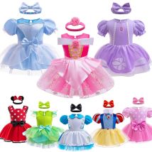 Nuovo design Fata Bellezza Ragazza del bambino Principessa Pagliaccetto Fantasia Vestiti per bambini Neonato Halloween Festa di compleanno Gioco di ruolo Tuta
