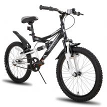 JOYSTAR Bicicletta per bambini da 20 pollici per bambini dai 5 ai 13 anni, mountain bike per bambini a doppia sospensione