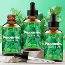 Ätherisches Pfefferminzöl mit Kräuterduft, eignet sich für Aromatherapie-Diffusion und Körpermassage und nährt auch das Haar