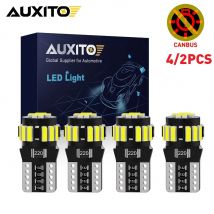 AUXITO 4/2szt W5W T10 LED CANBUS No Error 5W5 194 168 Map Dome Lights Parking Light Interior Side Bulb for Hyundai Tucson Santa
