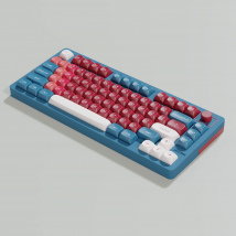 Copritasti Red Bean MOA Profilo Dye-Sub KR RU Spagnolo Tedesco Francese Arabo ABNT2 ISO ANSI Layout Per tastiere meccaniche 7u Space