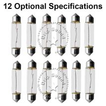 12/24/36V 18/20/25/35/50/75W Audio Lautsprecher Frequenzteiler Crossover Widerstand Sicherung Überlast Überstromschutz Neonlampe