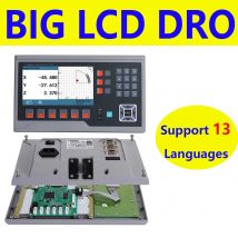 GRANDE LCD DRO 2 3 4 Lettura digitale a 5 assi Display in 13 lingue YH800-2P YH800-3P YH800-4P YH800-5P TTL DB9
