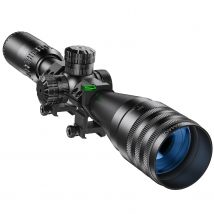 Tactical 4-16x44 AOE Riflescope Hunting Scopes Tactical Airsoft Luneta Para Rifle De Caça Red Green Illuminated Sight Sniper