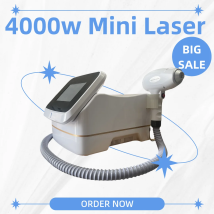 Mini Epilatore Laser a Diodi 808nm Ice Platinum 4000W per Depilazione e Ringiovanimento Cutaneo Domestico - Scelta Top
