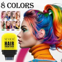 Halloween Einmalige Haar Farbstoff Stick Diy Einweg Haar Farbe Kamm Temporäre Haar Farbe Wachs Haar Styling Produkt Für Männer frauen