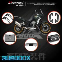 FÜR COLOVE KOVE 800x800X ADV Super Adventure 2024 + Zubehör Teile Kühler Scheinwerfer Kühlung Sattel Schutz Schutz Abdeckung