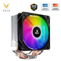 Ruix X4000SE All Platform Compatiable CPU Cooler Cooling Fan 120mm 4 Pure Copper Heat Pipes Radiator Intel LGA 1700 AMD AM4 AM5