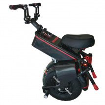 Elektrisches Einrad mit Sitz, 1500 W, 60 V, ein Rad, selbstausgleichendes Elektroroller-Motorrad für Erwachsene, 18 Zoll großes Rad