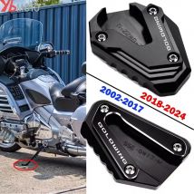 For Honda Goldwing 1800 2018-2024 Gold Wing GL1800 2002-2017 New Motorcycle CNC Foot Support Extension Plate Side Stand Enlarge