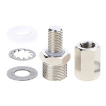 Adattatore per montaggio su perno per Antenna CB per impieghi gravosi in rame con connettore SO-239 per il montaggio di 3/8x24 thread CB HAM Radio Antenna