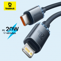 Baseus Kabel USB typu C PD 20 W do iPhone'a 14 13 12 Pro X 8 Szybki kabel USB typu C do iPhone'a Kabel do ładowania Kabel USB typu C Kod przewodu