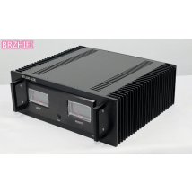 Neue A60 Aluminium Power Verstärker Chassis DIY HiFi Audio Amp Fall Mit VU Meter 330mm * 348mm * 142mm
