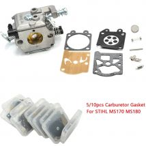 1/2 Set Carburatore Ricostruire Riparazione Membrana Kit Per Stihl MS180 MS170 018 017 MS 180 170 Zama RB-77 Motosega Sostituire Parte