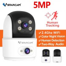 Vstarcam 5MP Dual Lens Kamera Sicherheit Indoor Hause 2,4G WiFi Kamera Menschlichen Erkennung Überwachung Voll farbe Nachtsicht IP Cam
