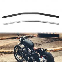 Moto Cafe Racer Manubrio 25mm 22mm Trascina Dritto Bar Maniglia Bar Per Honda Kawasaki Yamaha Suzuki Harley Chopper Bobber