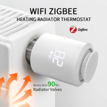 Smart Tuya ZigBee Thermostatic Valve Tuya TRV Zigbee 3.0 Thermostat Radiator Valve Temperature Controller For Alexa Google Home