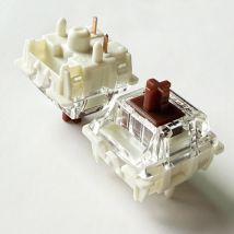 JYBMAK Gateron Brown Switch Pro vorgeschmierter taktiler 55gf-Trigger mechanischer Tastaturschalter-Zubehör 5-polig