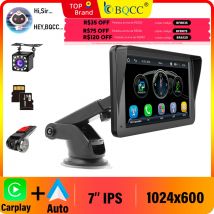 BQCC 7 "Universale Portatile Per Auto Lettore MP5 Senza Fili Carplay Android Auto MIrrorlink BT Protezione Cablaggio Multimediale Auto Stereo