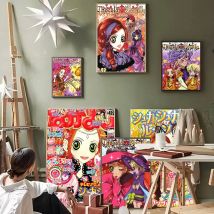 Anime Sugar Sugar Rune Film Sticky Poster Vintage Room Bar Cafe Decor Nordic Home Decor