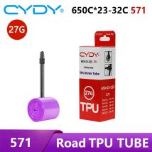 CYDY Bicycle TPU Inner Tube 650x23C 25C 26C 27C 28C 30C 32C FV length 45/65/85mmTyre Camera ROAD Bike Tire Cycling penu parts571