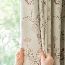 Moderne Verdunkelungsvorhänge für Wohnzimmer, Schlafzimmer, eleganter Küchenvorhang für Fenster, Kinderzimmer, Tende Drape, individuelle Schattierung, 90 %