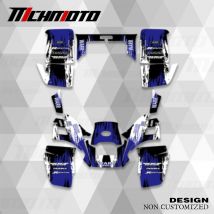 MCHMFG für Yamaha Warrior 350, Motorrad-Aufkleber, Aufkleber, Hintergründe, Grafiken, Kits, Nummer, Name, individuell