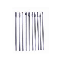 1pcs 3x4x100mm Tungsten Carbide Burr 3mm rob for dremel grinder grinding cutting rotary tools