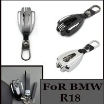 Für BMW R18 2020-2024 R18B Bagger R18 Transcontinental Premium Aluminium Motorrad-Schlüsselabdeckung CNC-gefräst