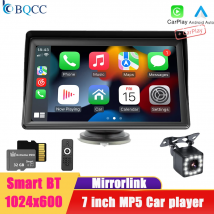 BQCC universal 7 "HD Tragbare auto MP5 drahtlose Android AUTO/CarPlay BT Mirrorlink Auto Player Fernbedienung Katze stereo