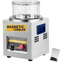 SucceBuy KT-185 Magnetyczna Polerka do Biżuterii Mini Metalowa Maszyna do Wykańczania 110V/220V Polerka do Precyzyjnych Części Złotych