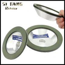 4''/5''/6'' Diamant Schleifen Rad Disc Tasse Form Körnung 150-320 für Wolfram Stahl Fräser Werkzeug spitzer Schleifer