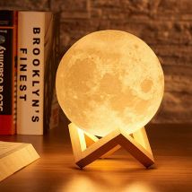 Lampka do książki LED Moon Light Galaxy Light, Moon Night Light, dziewczynka, chłopiec, prezent urodzinowy dla dziecka, dekoracja sypialni Oświetlenie wewnętrzne