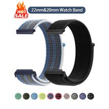 Cinturino ad anello in nylon per Amazfit Bip 6/5/GTS 4/3/2/2e/Mini/GTR 42mm/47mm/GTR 4/3 Pro Sport 20mm/22mm Bracciale Amazfit Active 2 band