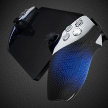 PlayVital Set di impugnature antiscivolo per lettore remoto portale PS con pulsanti Trigger Grip Skin, copertura impugnatura Controller Comfort migliorato