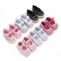 Neue Frühling und Herbst Baby Mädchen rutsch feste Kleinkind Schuhe Baby Mädchen schöne exquisite chinesische Stil Stickerei Schuhe
